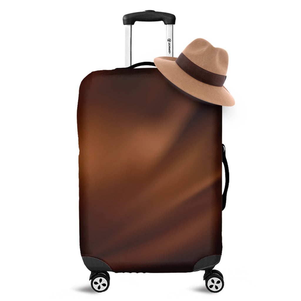 Chocolate Texture Print Luggage Cover