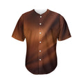 Liquid Chocolate Print Men's Baseball Jersey