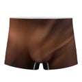 Liquid Chocolate Print Men's Boxer Briefs