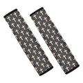 Christian Cross Pattern Print Car Seat Belt Covers