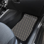 Christian Cross Pattern Print Front and Back Car Floor Mats