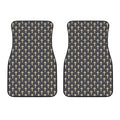 Christian Cross Pattern Print Front Car Floor Mats