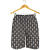 Christian Cross Pattern Print Men's Shorts