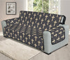 Christian Cross Pattern Print Oversized Sofa Protector