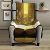 Christian Holy Bible Print Armchair Protector