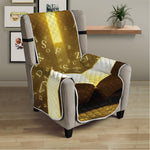 Christian Holy Bible Print Armchair Protector