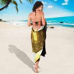 Christian Holy Bible Print Beach Sarong Wrap