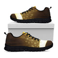 Christian Holy Bible Print Black Running Shoes