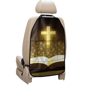 Christian Holy Bible Print Car Seat Organizers