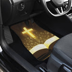 Christian Holy Bible Print Front and Back Car Floor Mats