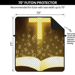 Christian Holy Bible Print Futon Protector