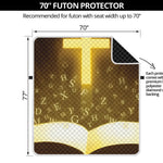 Christian Holy Bible Print Futon Protector