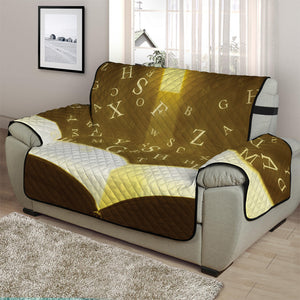 Christian Holy Bible Print Half Sofa Protector