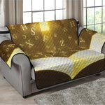 Christian Holy Bible Print Loveseat Protector