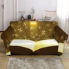 Christian Holy Bible Print Loveseat Slipcover