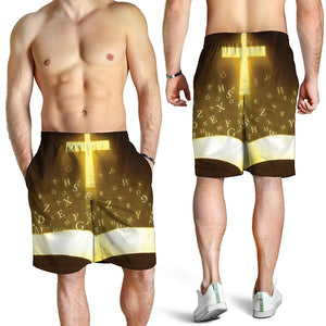 Christian Holy Bible Print Men's Shorts