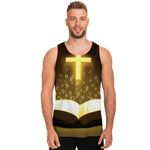 Christian Holy Bible Print Men's Tank Top