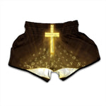 Christian Holy Bible Print Muay Thai Boxing Shorts