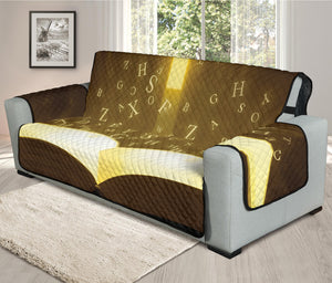 Christian Holy Bible Print Oversized Sofa Protector