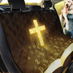 Christian Holy Bible Print Pet Car Back Seat Cover