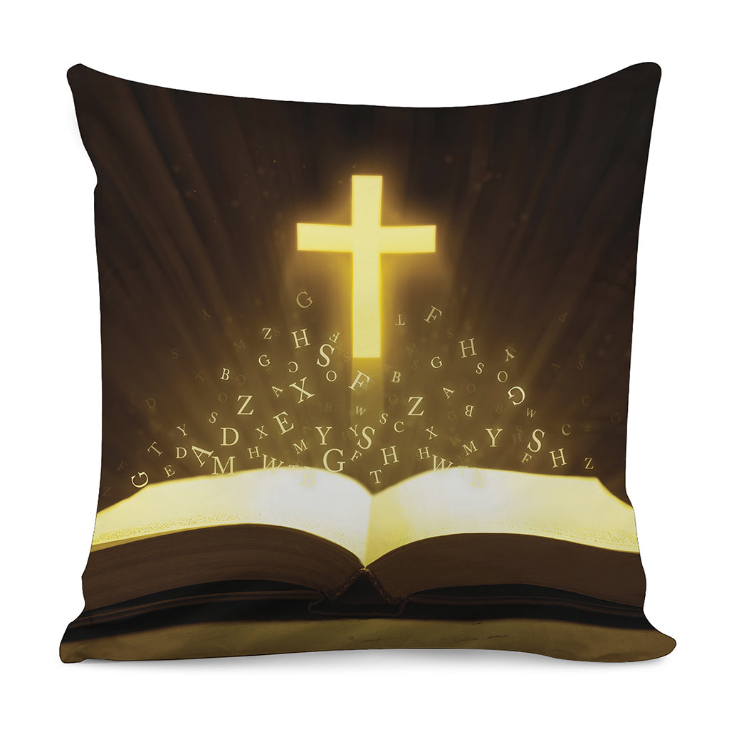 Christian Holy Bible Print Pillow Cover