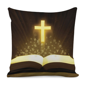 Christian Holy Bible Print Pillow Cover