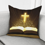 Christian Holy Bible Print Pillow Cover