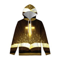 Christian Holy Bible Print Pullover Hoodie