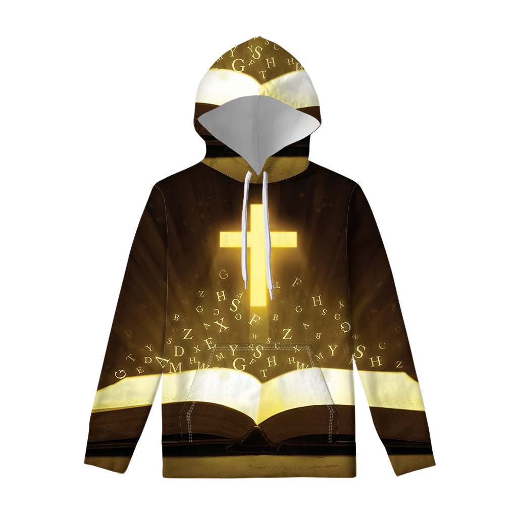 Christian Holy Bible Print Pullover Hoodie