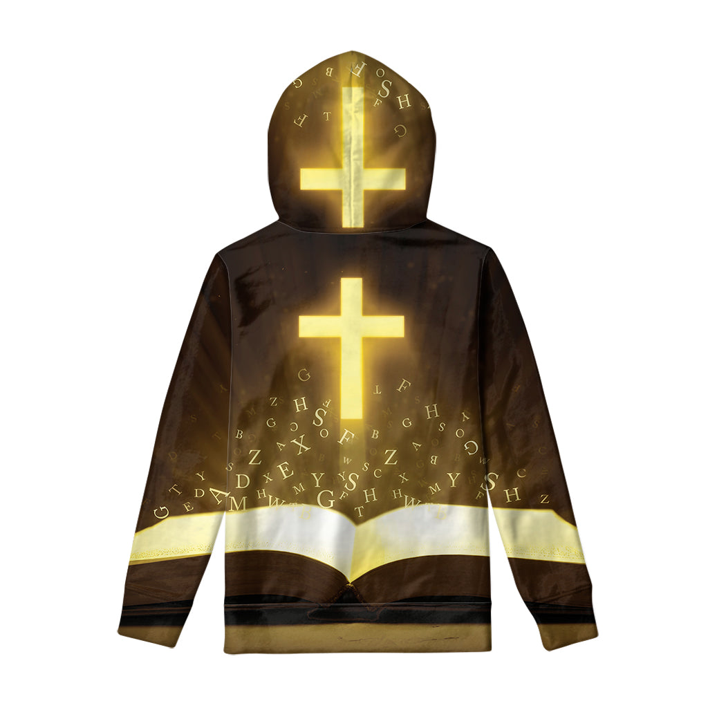 Christian Holy Bible Print Pullover Hoodie