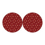 Christmas Angel Pattern Print Car Coasters