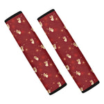 Christmas Angel Pattern Print Car Seat Belt Covers