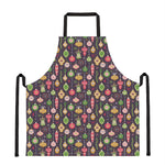 Christmas Baubles Pattern Print Apron