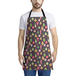 Christmas Baubles Pattern Print Apron