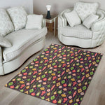 Christmas Baubles Pattern Print Area Rug