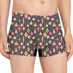 Christmas Baubles Pattern Print Men's Boxer Briefs
