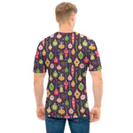 Christmas Baubles Pattern Print Men's T-Shirt