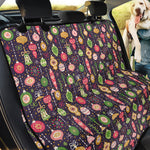 Christmas Baubles Pattern Print Pet Car Back Seat Cover