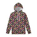 Christmas Baubles Pattern Print Pullover Hoodie