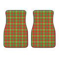 Christmas Buffalo Plaid Print Front Car Floor Mats