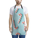 Christmas Candy Candies Pattern Print Apron