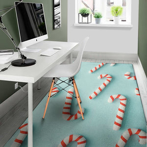 Christmas Candy Candies Pattern Print Area Rug