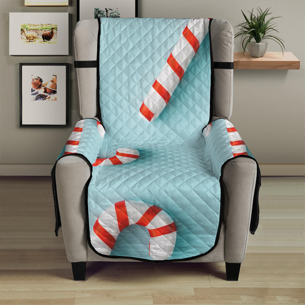 Christmas Candy Candies Pattern Print Armchair Protector