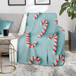 Christmas Candy Candies Pattern Print Blanket