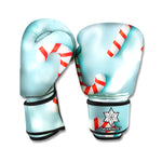 Christmas Candy Candies Pattern Print Boxing Gloves