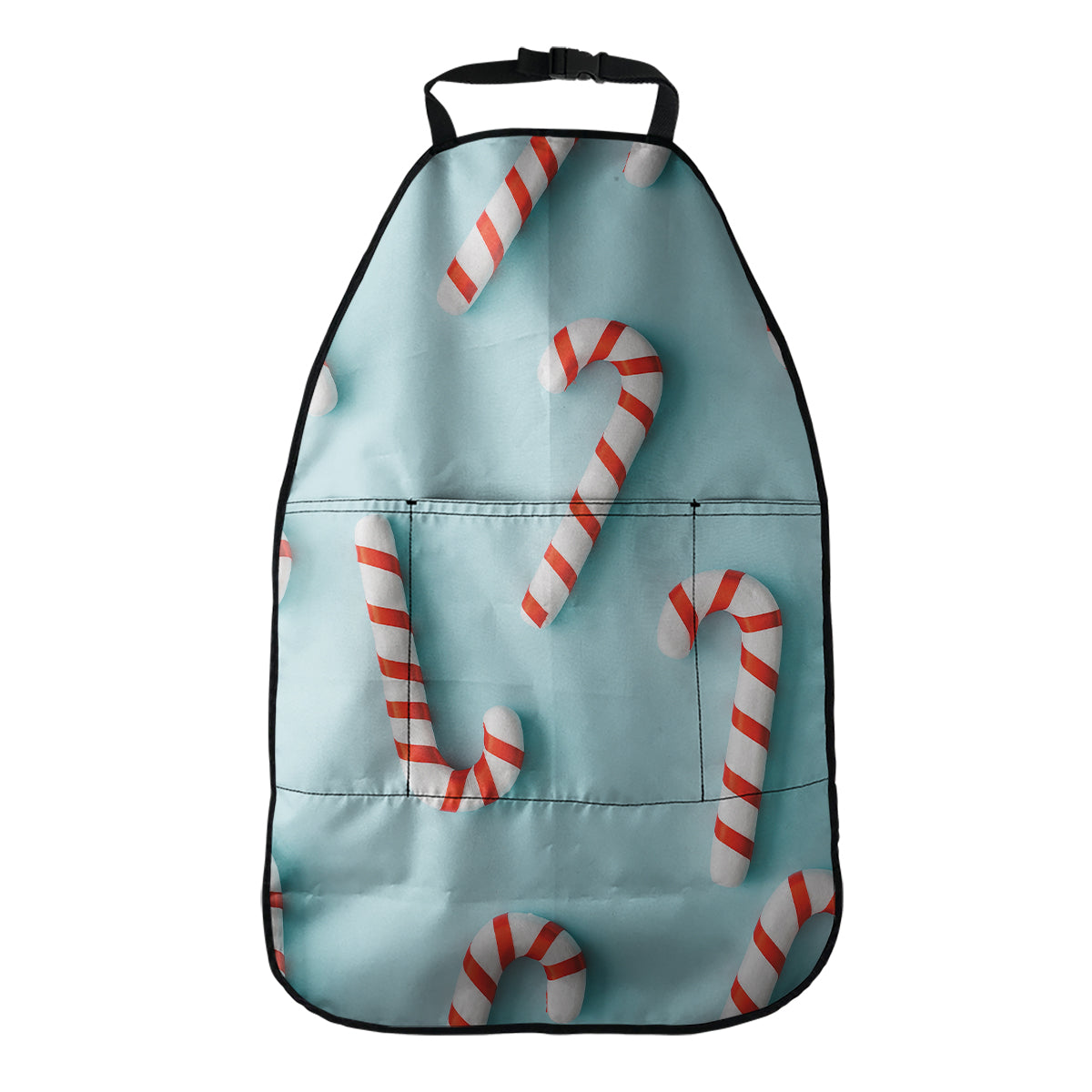 Christmas Candy Candies Pattern Print Car Seat Organizers