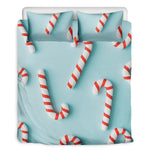 Christmas Candy Candies Pattern Print Duvet Cover Bedding Set