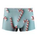 Christmas Candy Candies Pattern Print Men's Boxer Briefs