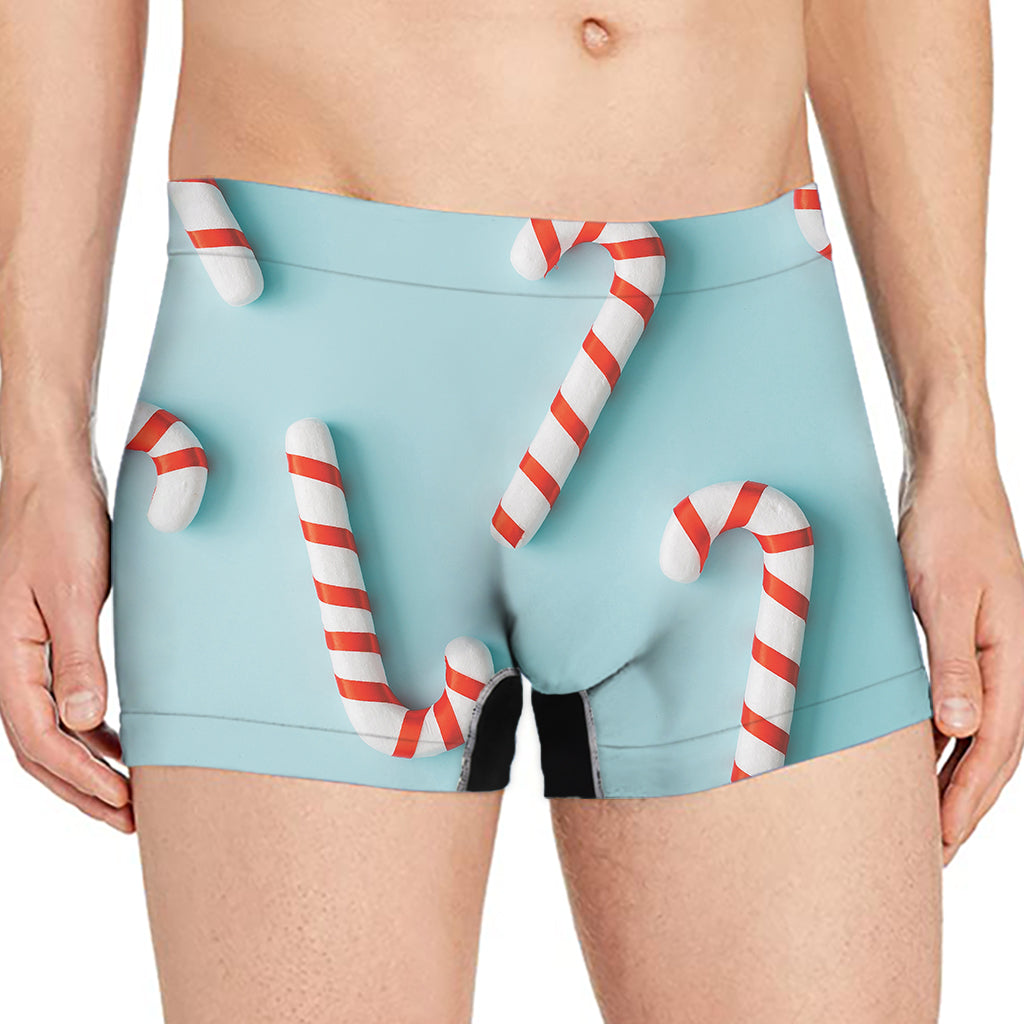 Christmas Candy Candies Pattern Print Men's Boxer Briefs