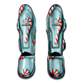 Christmas Candy Candies Pattern Print Muay Thai Shin Guards